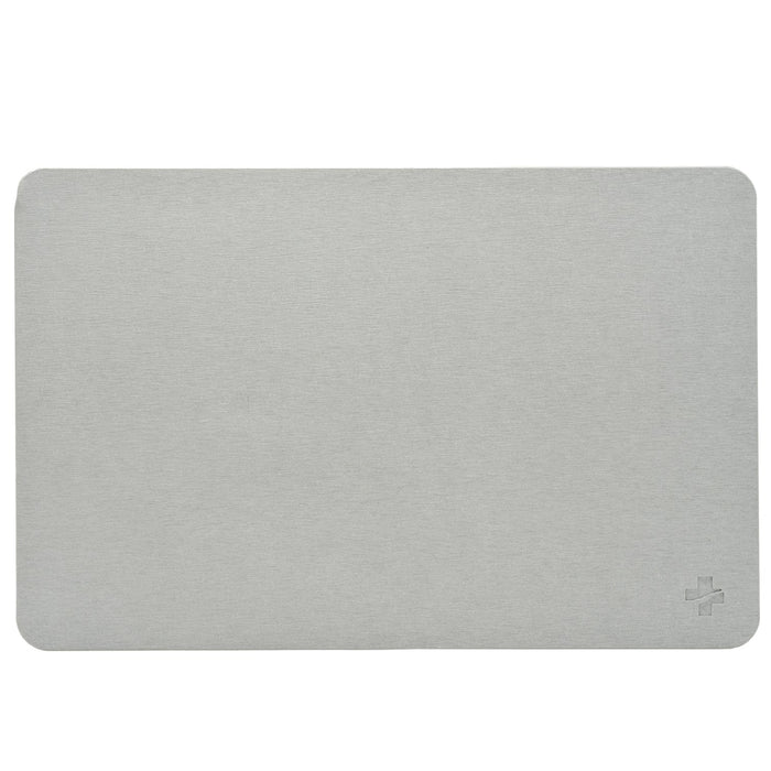 Medic Therapeutics Bathroom Accessories Gray 24" x 15" Diatomite Non-Slip Quick Dry Absorbent Floor Mat