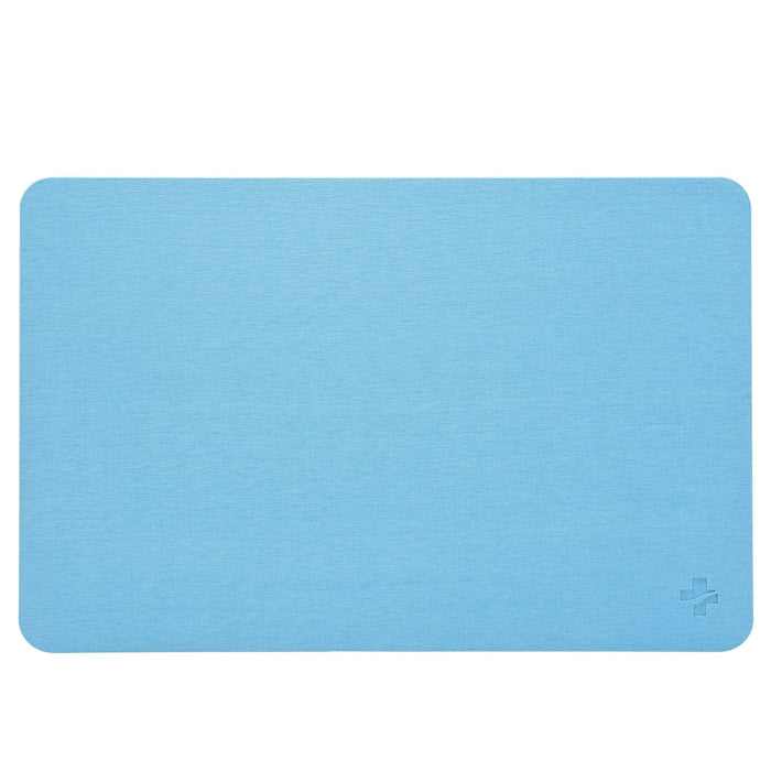 Medic Therapeutics Bathroom Accessories Light Blue 24" x 15" Diatomite Non-Slip Quick Dry Absorbent Floor Mat