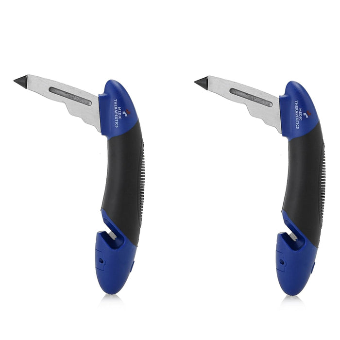 Medic Therapeutics Gadgets & Electronics Blue Portable Car Door Assist Handle w/ Flashlight