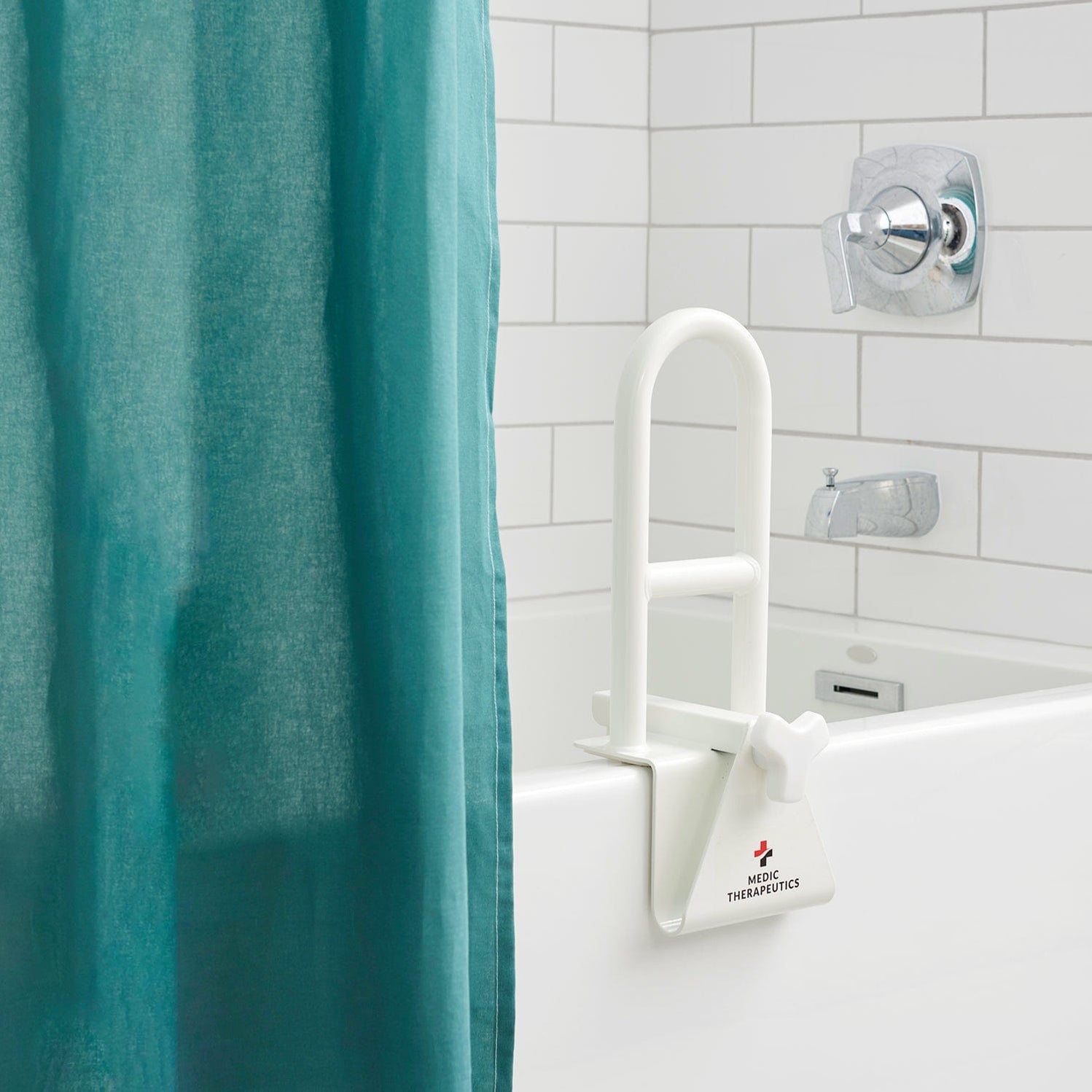 Adjustable Steel Bathtub Safety Assist Rail — Medic Therapeutics