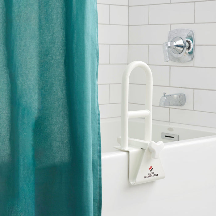 Easy Grip Portable Clamp-on Tub Safety Grab Bar