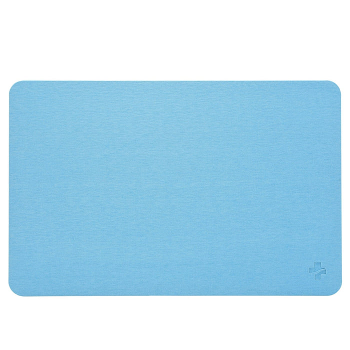 Medic Therapeutics  Bathroom Accessories Light Blue 24" x 15" Diatomite Non-Slip Quick Dry Absorbent Floor Mat