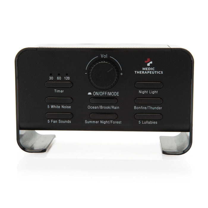 Medic Therapeutics Gadgets & Electronics Black White Noise Sound Machine w/ Bluetooth Choice of Color
