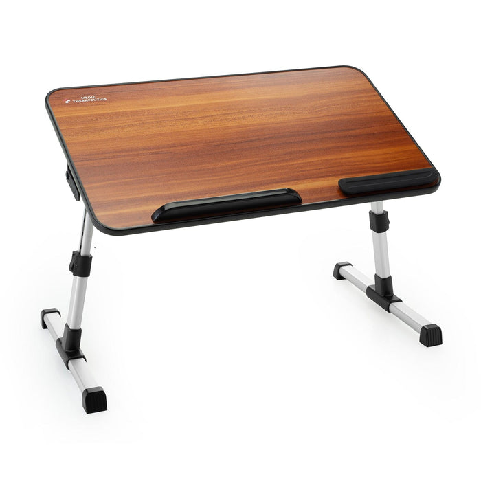 Medic Therapeutics  Gadgets & Electronics Dark Wood Multipurpose Adjustable Laptop Desk