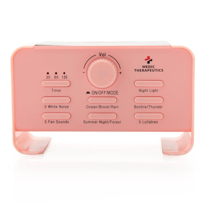 Medic Therapeutics Gadgets & Electronics Pink White Noise Sound Machine w/ Bluetooth Choice of Color