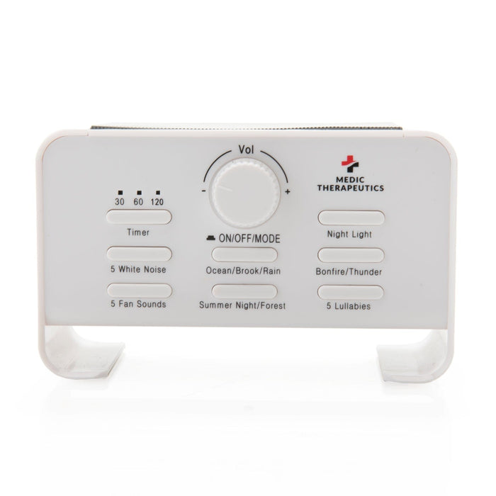 Medic Therapeutics Gadgets & Electronics White White Noise Sound Machine w/ Bluetooth Choice of Color