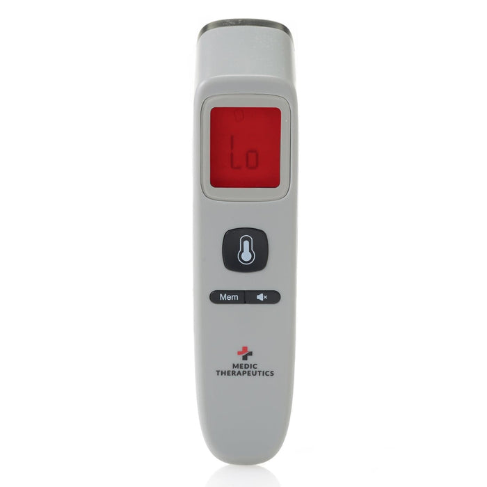 Medic Therapeutics Grey Dual Mode Touchless Digital Infrared Thermometer