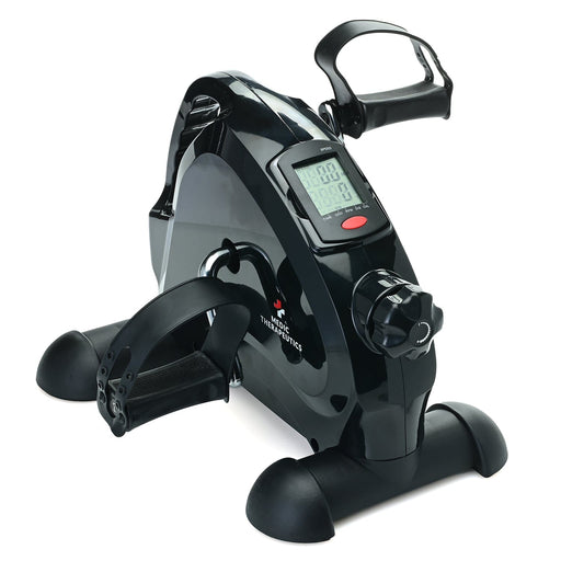 Medic Therapeutics In-Home Fitness Black At-Home Portable Elliptical Pedal Exercise Bike
