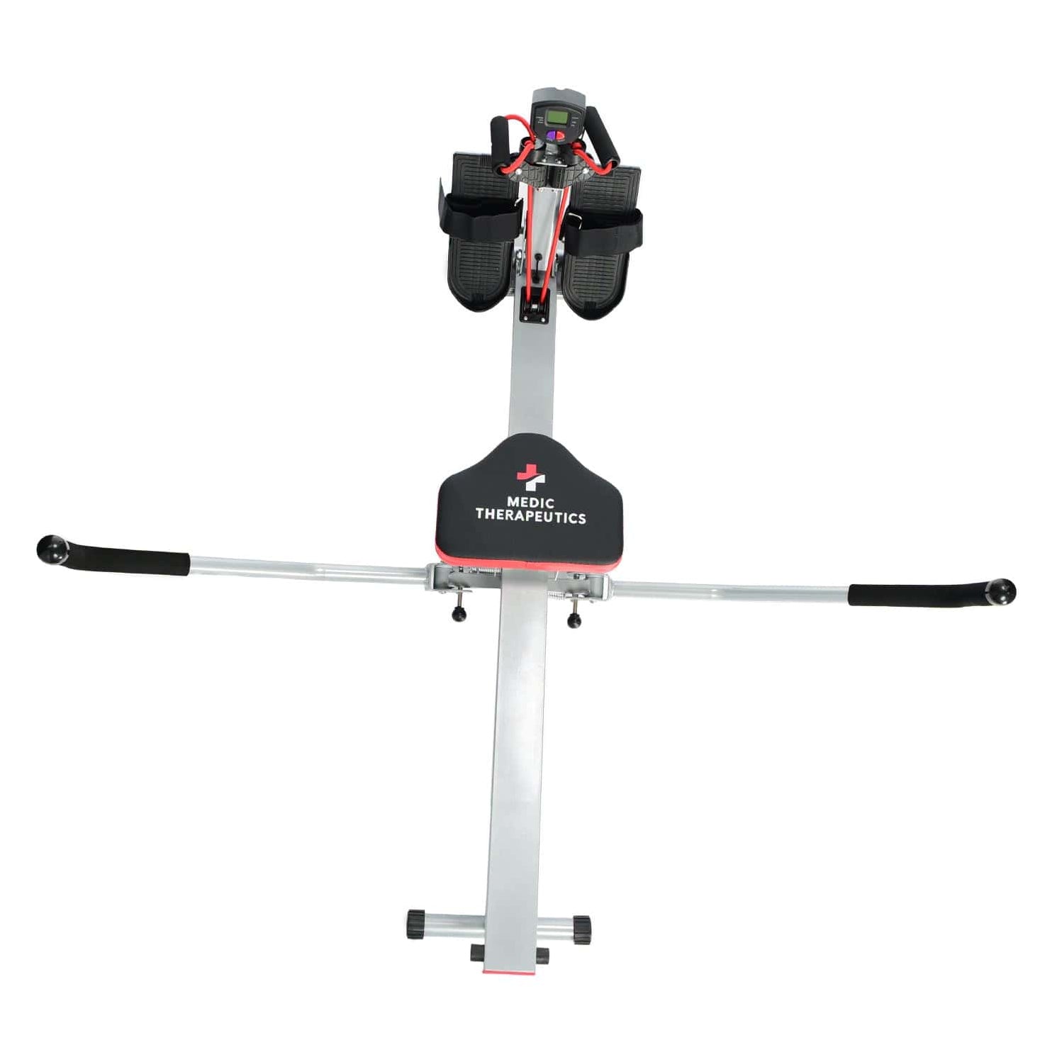 Moveable Rowing Machine Portable Fitness Rowing Machine w/ Adjustable Resistance — Medic ...