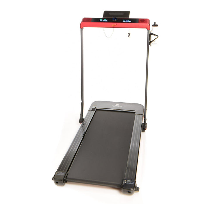 Medic Therapeutics  In-Home Fitness Red Special Edition Elite Folding Treadmill w/ Bluetooth