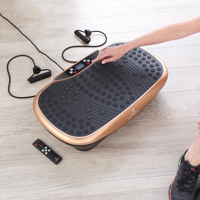 Medic Therapeutics  In-Home Fitness Special Edition Vibrating Platform w/ Bluetooth & Magnetic Therapy