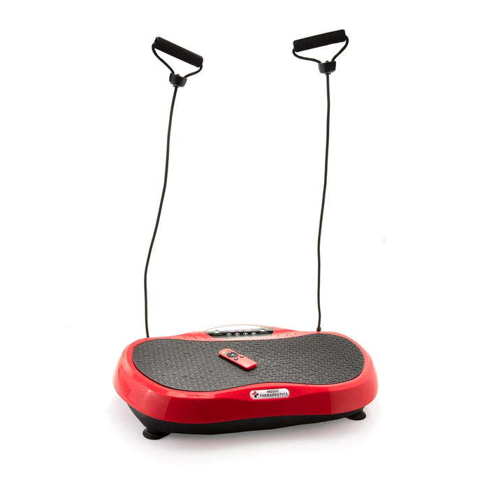 Medic Therapeutics In-Home Fitness Vibrating Fitness Platform w/ Resistance Bands & Remote
