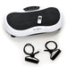 Medic Therapeutics In-Home Fitness White Vibrating Fitness Platform w/ Resistance Bands & Remote