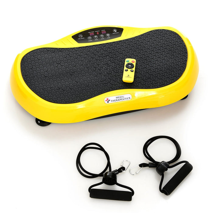 Vibrating Fitness Platform w/ Resistance Bands & Remote Medic Therapeutics Vibrating Fitness Platform w/ Resistance Bands & Remote Medic Therapeutics