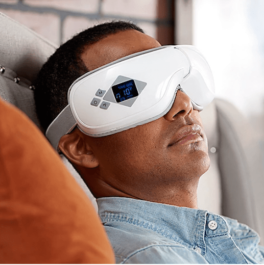 3 in 1 Heated Vibration Massage Eye Mask