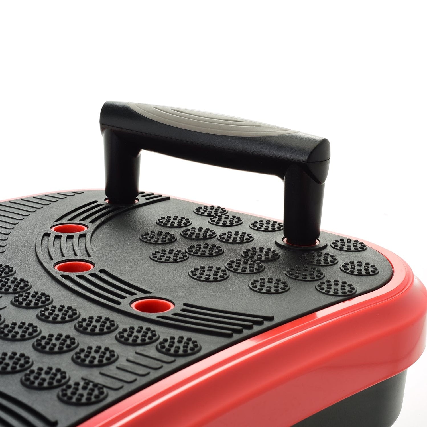 Compact Vibrating Fitness Platform w/ Handlebars — Medic Therapeutics