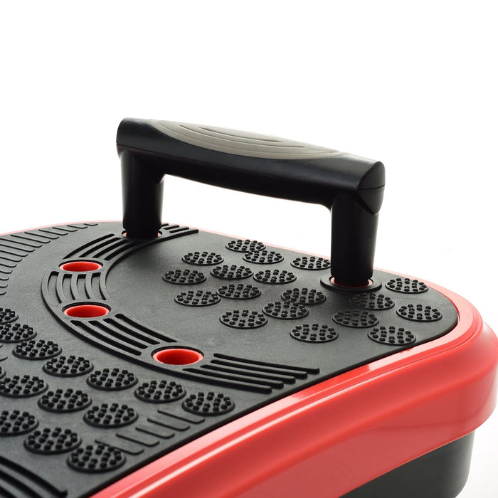 Compact Vibrating Fitness Platform w/ Handlebars Medic Therapeutics Compact Vibrating Fitness Platform w/ Handlebars Medic Therapeutics
