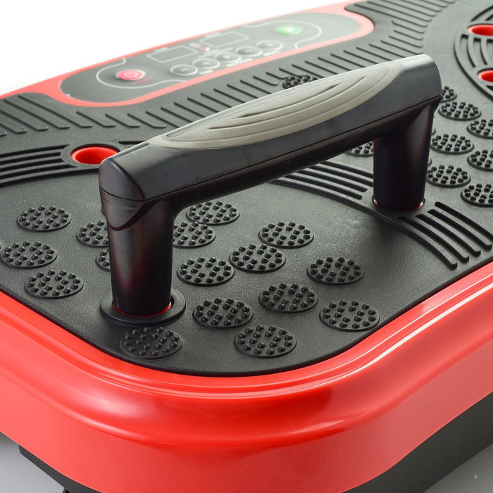 Compact Vibrating Fitness Platform w/ Handlebars Medic Therapeutics Compact Vibrating Fitness Platform w/ Handlebars Medic Therapeutics