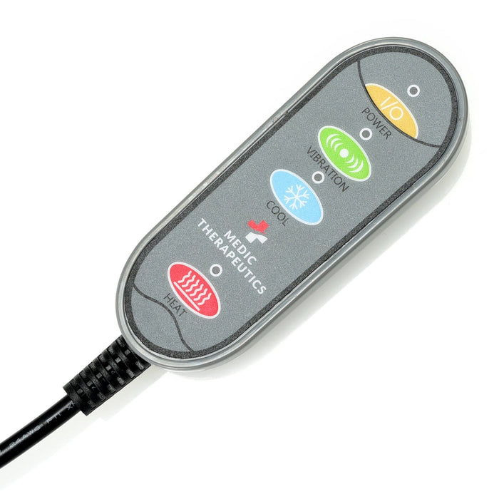 Portable Vibrating Cooling & Heating Massage Cushion Medic Therapeutics Portable Vibrating Cooling & Heating Massage Cushion Medic Therapeutics
