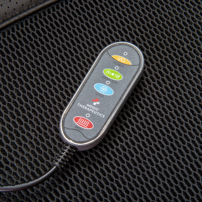 Portable Vibrating Cooling & Heating Massage Cushion Medic Therapeutics Portable Vibrating Cooling & Heating Massage Cushion Medic Therapeutics