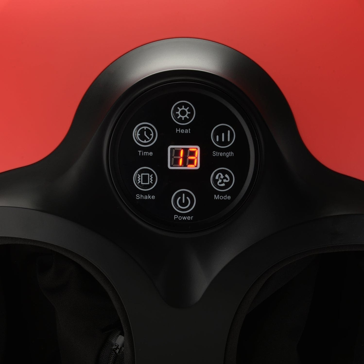 Professional Digital Shiatsu Vibrating Foot Massager w/ Heat — Medic