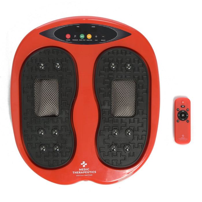 Medic Therapeutics Massagers Red Portable Acupressure Vibrating Foot Massager