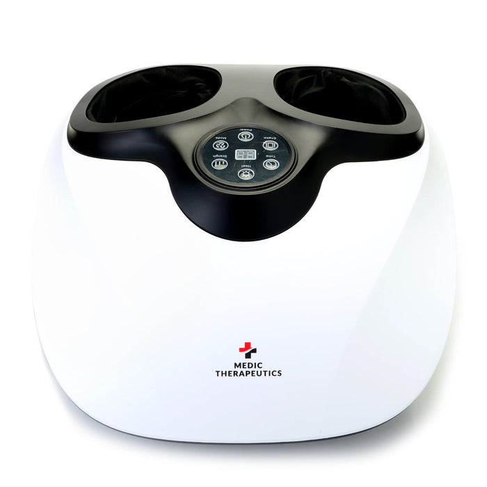 Medic Therapeutics Massagers White Professional Digital Shiatsu Vibrating Foot Massager w/ Heat