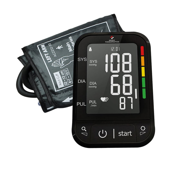 Automatic Digital Blood Pressure Monitor w/Adult & Large Adult Cuff