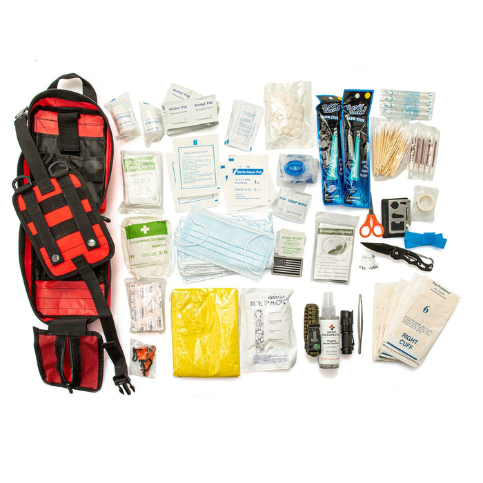 235Pcs Emergency Survival Kit and First Aid Kit Professional