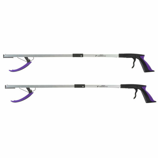 Medic Therapeutics  Mobility Purple 2-Pack Extra Long Reacher Grab Tool w/ Magnetic Tip
