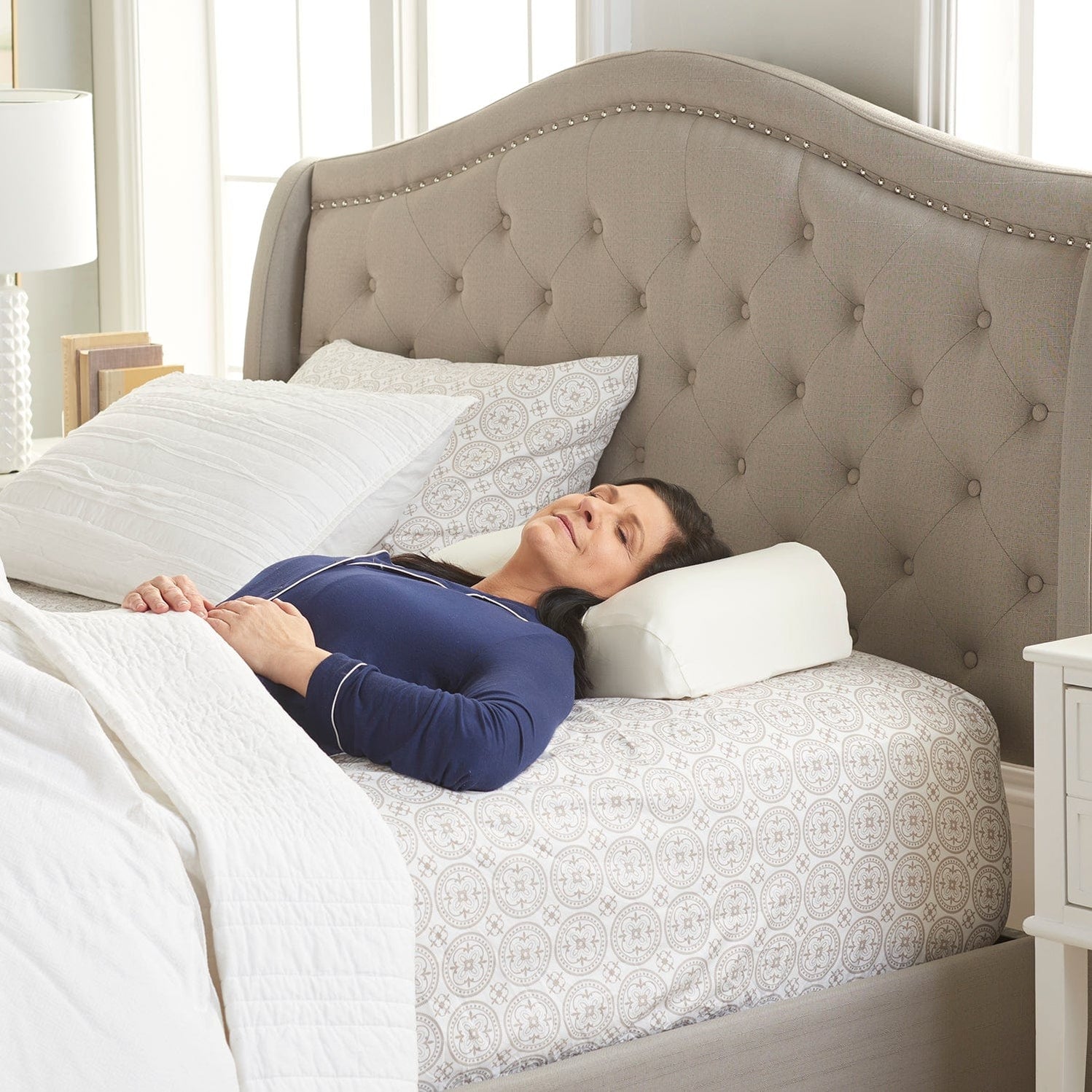 Memory Foam Anti-Wrinkle Pillow for Neck Support — Medic Therapeutics