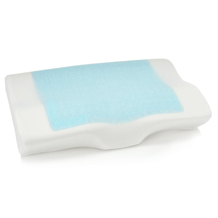 Medic Therapeutics Orthopedic Pillows Memory Foam w/ Cooling Gel Orthopedic Neck Pillow