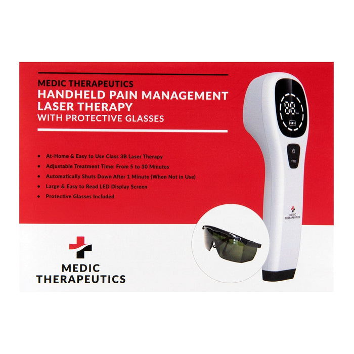 Medic Therapeutics Pain Management Handheld Pain Management Laser Therapy With Protective Glasses