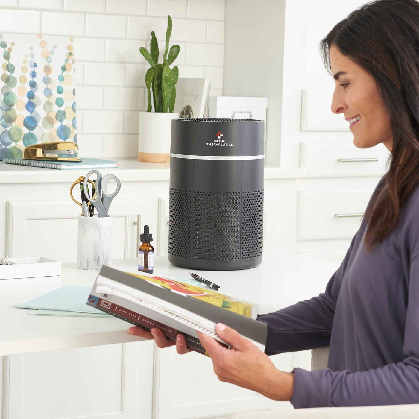 Portable Air Purifier with Activated Carbon HEPA H13 — Medic Therapeutics