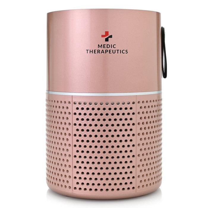 Medic Therapeutics Rosetone Compact Air Purifier w/ Activated Carbon Filtration 