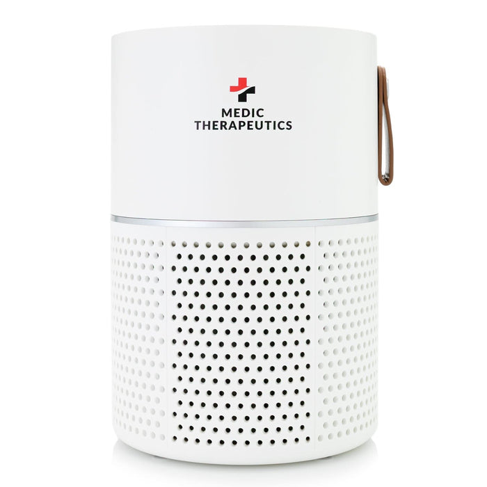 Medic Therapeutics White Air Purifier w/ Activated Carbon Filtration & UVC Tech