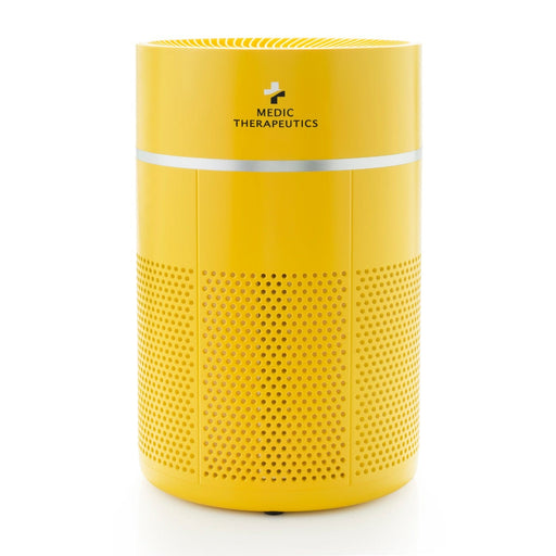 Medic Therapeutics Yellow Portable Air Purifier with Activated Carbon HEPA H13